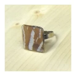 Bague Carrée Aile De Papillon - Micotiti