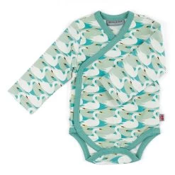 BODY Kimono Swans En Coton Bio - Froy And Dind