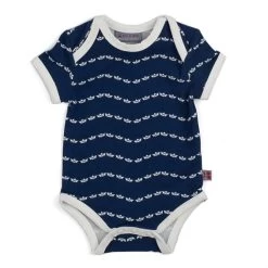 BODY Manches Courtes Boats En Coton Bio - Froy And Dind