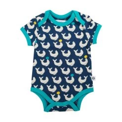 Body Seal Manches Courtes En Coton Bio - Onnolulu