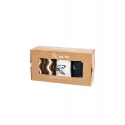 Boite De 3 Chaussettes Caramel En Coton Bio - Tranquillo