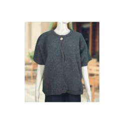 Bolero Tarasconnaise En Pure Laine Naturelle - Les Laines Du Forez -Mode Vêtement Magasin bolero tarasconnaise en pure laine naturelle les laines du forez 5