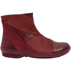 *art Bottines Antibes En Cuir Burdeos - Art