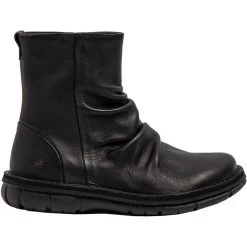 *art Bottines Misano En Cuir Noir - ART