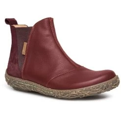 Bottines Nido N786 En Cuir Cerise - El Naturalista