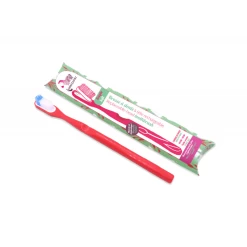 Brosse à Dents Rechargeable Rouge à Poils Medium - Lamazuna