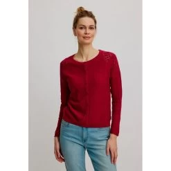 Cardigan Anémone En Coton Bio - Tranquillo