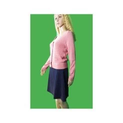 Cardigan Gerdy Rose En Coton Bio - Froy And Dind -Mode Vêtement Magasin cardigan gerdy rose en coton bio froy and dind 3