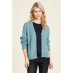 Mode Vêtement Magasin -Mode Vêtement Magasin cardigan ocean en coton bio tranquillo 1