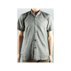 Chemise Kanar Manches Courtes En Coton - Yak Hotel