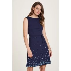 Mode Vêtement Magasin -Mode Vêtement Magasin robe marine en jersey coton bio tranquillo 1