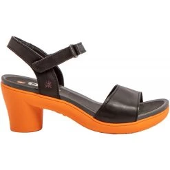*art Sandales à Talons Alfama 1475 Noir-orange - Art -Mode Vêtement Magasin sandales a talons alfama 1475 noir orange art 2