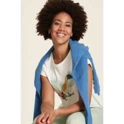 T-shirt Nuage Tropical En Coton Bio - Tranquillo -Mode Vêtement Magasin t shirt nuage tropical en coton bio tranquillo 3