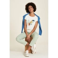T-shirt Nuage Tropical En Coton Bio - Tranquillo -Mode Vêtement Magasin t shirt nuage tropical en coton bio tranquillo 4