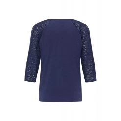 Top En Coton Bio Marine - Tranquillo -Mode Vêtement Magasin top en coton bio marine tranquillo 5