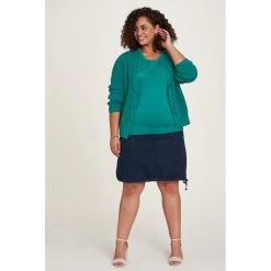 Top En Maille De Coton Bio Tidepool - Tranquillo -Mode Vêtement Magasin top en maille de coton bio tidepool tranquillo 2