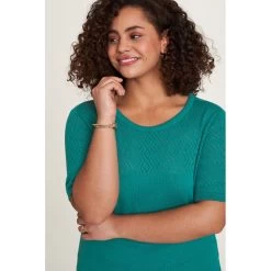 Top En Maille De Coton Bio Tidepool - Tranquillo -Mode Vêtement Magasin top en maille de coton bio tidepool tranquillo 3