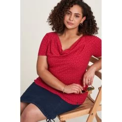 Top Swirls En Coton Bio - Tranquillo -Mode Vêtement Magasin top swirls en coton bio tranquillo 5