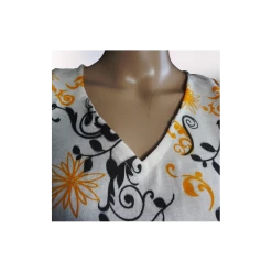 Top Who Imprimé En Coton - Yak Hotel -Mode Vêtement Magasin top who imprime en coton yak hotel 3